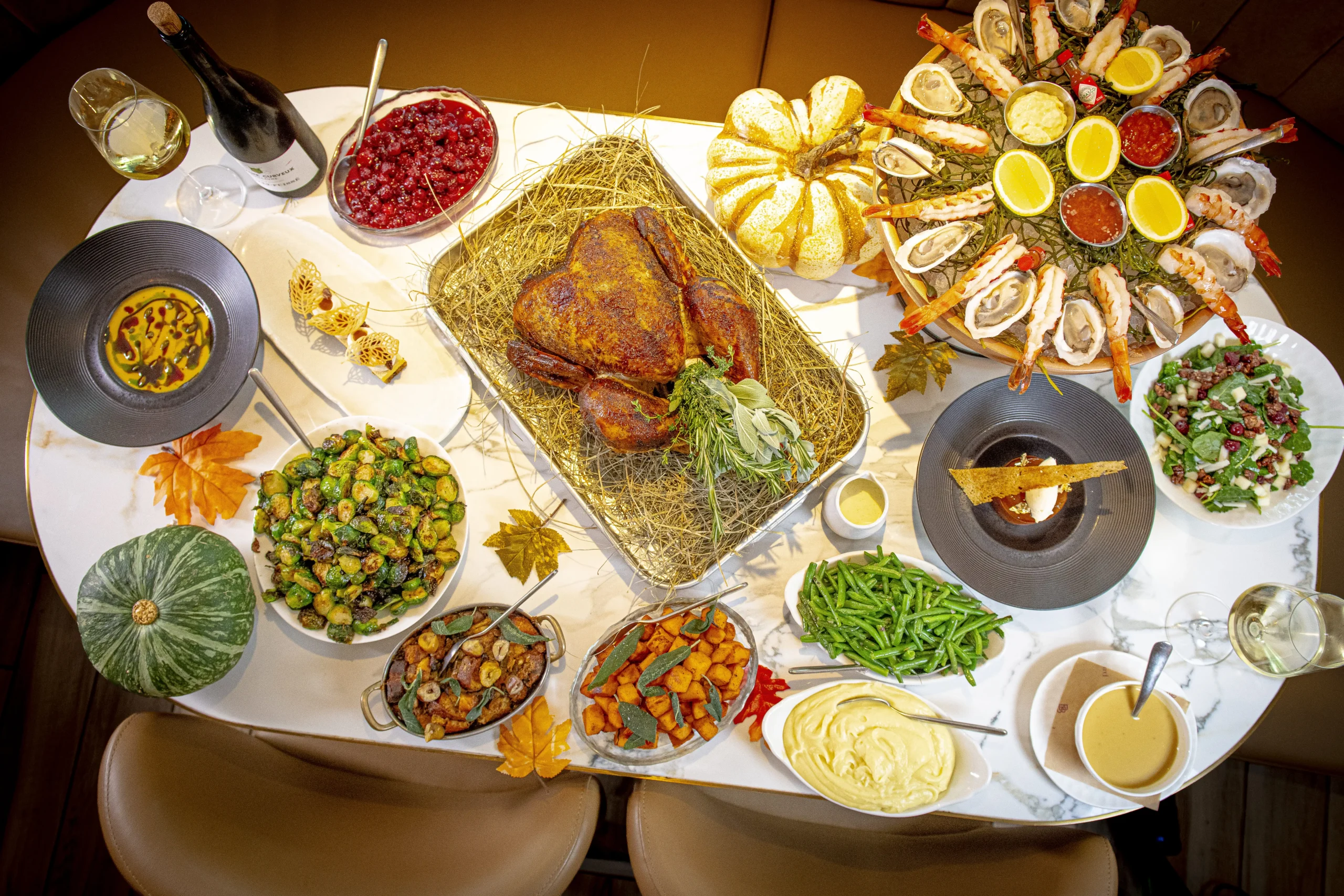 Barbouzard Thanksgiving feast